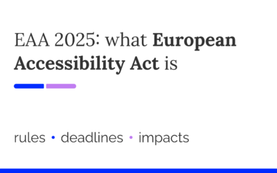 Accessibility Act 2025, e-commerce: what changes?